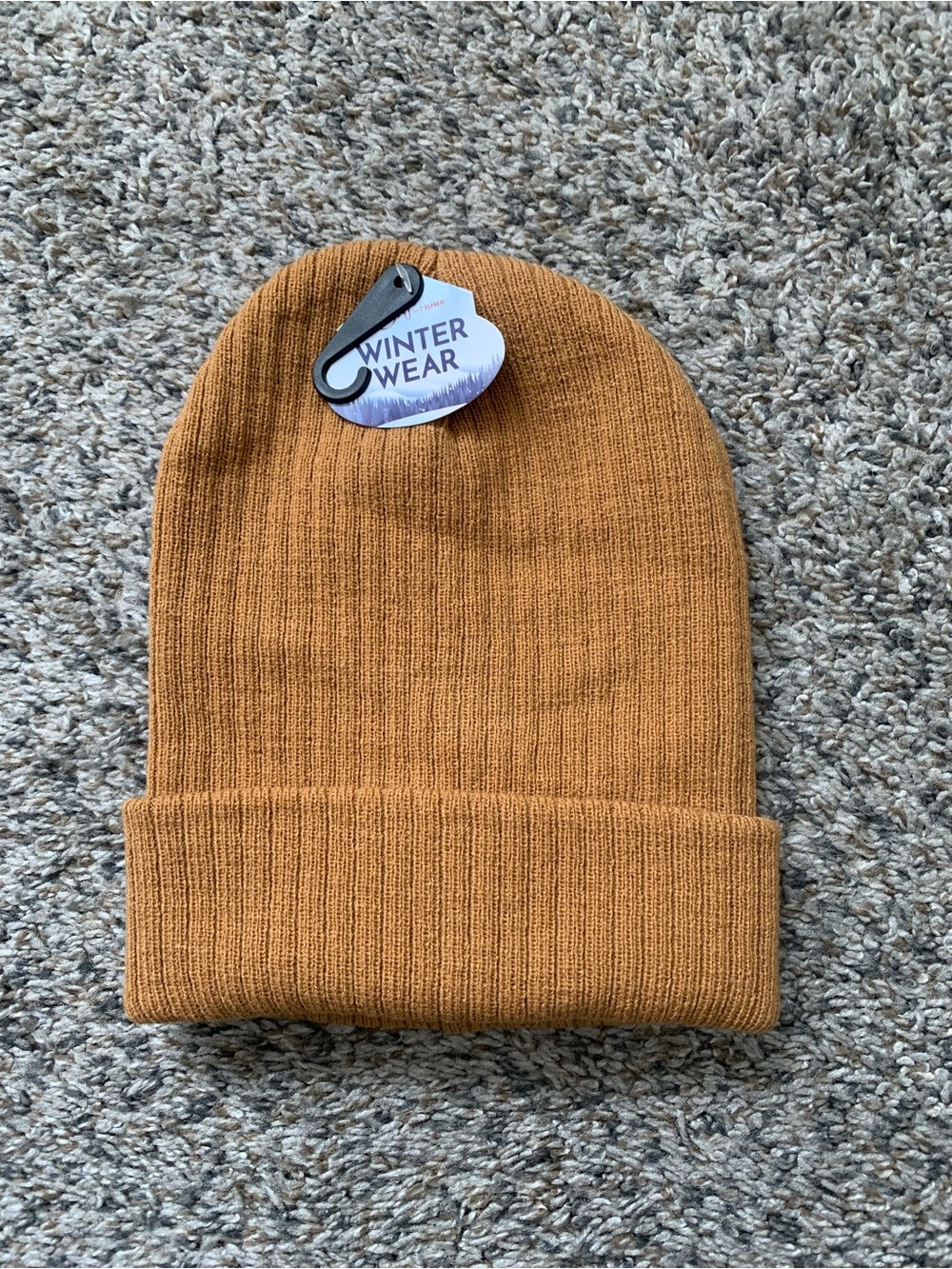 Duck Brown Knit Beanie - Winter Wear
